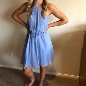 Light blue casual dress